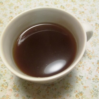 生姜がピリッと効いた甘いほうじ茶❤とっても美味しかったです。ポカポカ温まりますね☆ご馳走様でした。